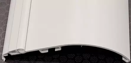 Helma 3000mm valkoinen, muovia, helma ja helmalista - HOBBY VARAOSAT - 9920 - 1