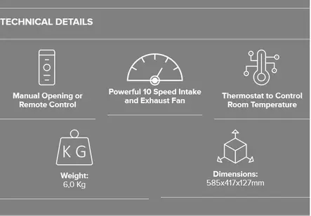 MaxxFan Deluxe kattoluukku 40x40, valkoinen - Kattoluukut ja osat - 17570 - 2