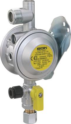 Gok painesäädin 30 mbar, ylipaineen vapautusventtiili - Säätimet, vaihtajat, letkut, suodattimet - 11311 - 1