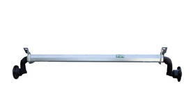 Akseli vt jarruton 750kg B1000 C1430mm AL-KO akseli optima 4X100 - AL-KO ja bpw - 13010 - 1