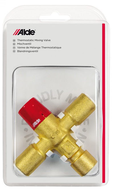 Alde sekoitusventtiili JG, myymäläpakkaus Veden sekoittaja, seinäkiinnitys - NESTEKESKUSLÄMMITYS - 15400 - 1