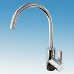 Comet vipusekoitushana Lucca kromattu, katkaisijalla, liitosletkut - HANAT JA SUIHKUTARVIKKEET - 9940 - 1