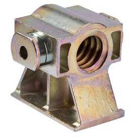 Nurkkatuen mutteri 267265 nurkkatukeen Kiinnityskorvat 20x15mm - Veivit/mutterit - 2540 - 1