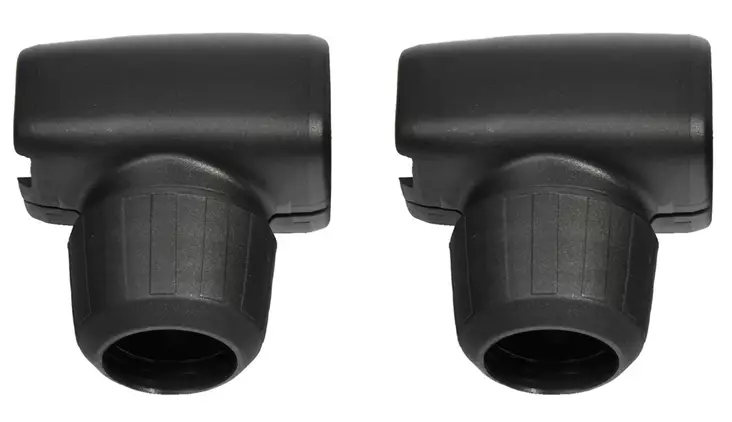 Thule poikittaisputken T-kiinnikepari Elite G2, musta - Polkupyörätelineiden varaosat - 23270 - 1