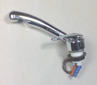 Vipusekoitushana Twist kromi kierre 33mm 5611200009 - HOBBY VARAOSAT - 5780 - 1