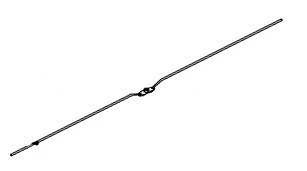 Kaasupullokotelon lukon tankomekanismi 250 cm leveään vaunuun - HOBBY VARAOSAT - 4480 - 1