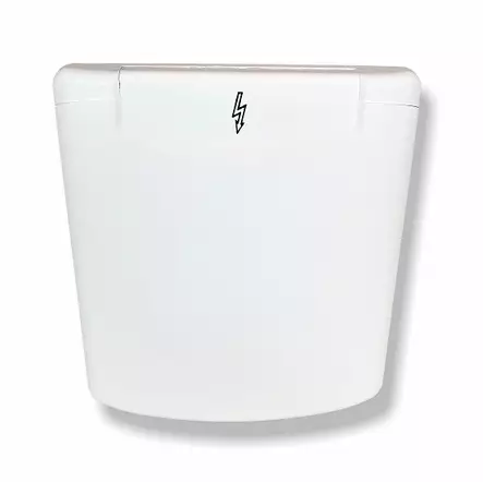 Rasia 230V CEE upotettava valkoinen Sisäänottorasia, RAL 9010, 2164-001 - HOBBY VARAOSAT - 8791 - 1