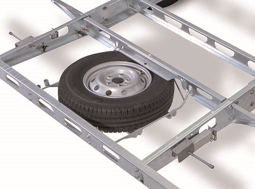 AL-KO Varapyöräteline AMC Vagga Varapyöräteline matkailuautoon - Atc/varapyörätelineet - 13231 - 1