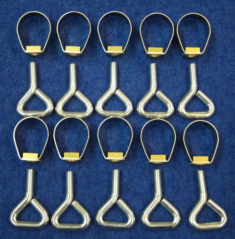 DWT putken kiristin 22 mm teleskooppiputkeen mutterirengas ja kiristysruuvi - Telttojen varaosat - 7101 - 1