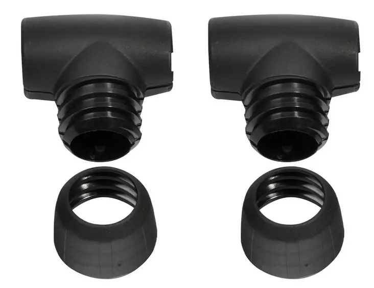 Thule poikittaisputken T-kiinnikepari Sport G2, Elite Van XT, musta - Polkupyörätelineiden varaosat - 23271 - 1