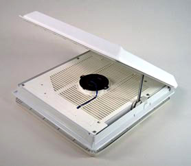 Thule veivattava kattoluukku 12 V 40x40 cm, valko - Kattoluukut ja osat - 6771 - 1