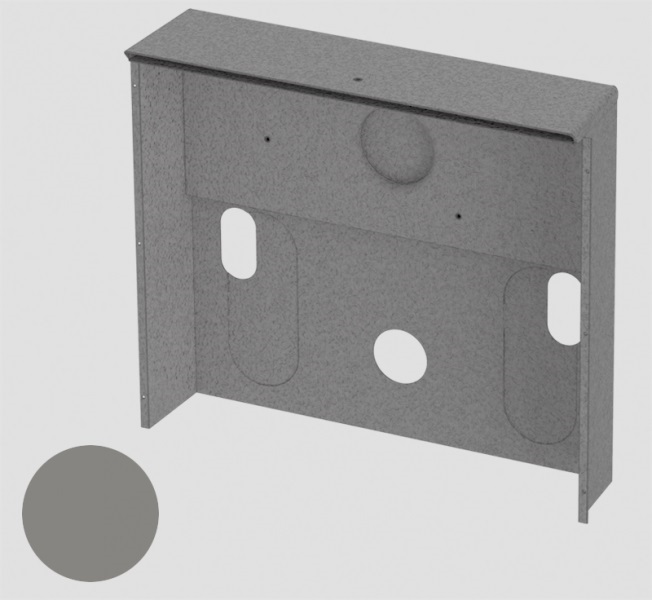 Truma asennuskotelo S 2200 harmaa, titanium grey - S-lämmittimien varaosat - 13981 - 1