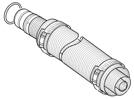 Truma pakoputkisarja Combi D 1,5 m -F- 04/2022- - Lämmityslaitteiden asennustarvikkeet - 18381 - 1