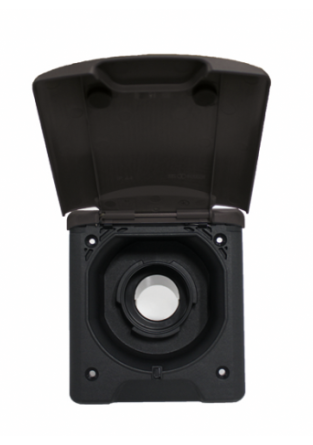 Vesisäiliön läpivienti musta magneettikansi, ei korkkia - MUUT VESIJÄRJESTELMÄN OSAT - 10211 - 1