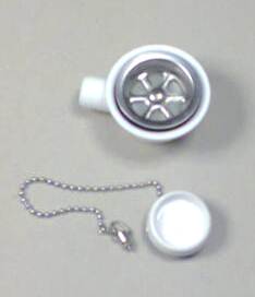 Viemäriliitos 90-ast+tulppa,18mm - HOBBY VARAOSAT - 5791 - 1