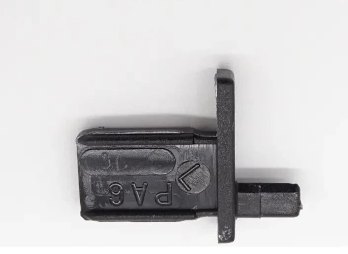 Remis rullaverhon profiilin pääty vasen, musta, REMIflair I - Ikkunat ja osat - 24801 - 1