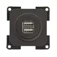 Rasia USB, kaksoisrasia 2x 2.500mA 5,2x5,2x4,2 cm - Sähkörasiat, pistokkeet - 9852 - 1
