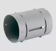 Truma suoraliitossuutin harmaa 65/72 mm WL - Ilmakeskuslämmityksen asennustarvikkeet - 13382 - 1