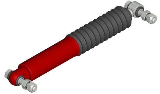 Akselin iskunvaimennin Knott Punainen 1-aks 900kg 2-aks 1600kg - Knott - 17012 - 1
