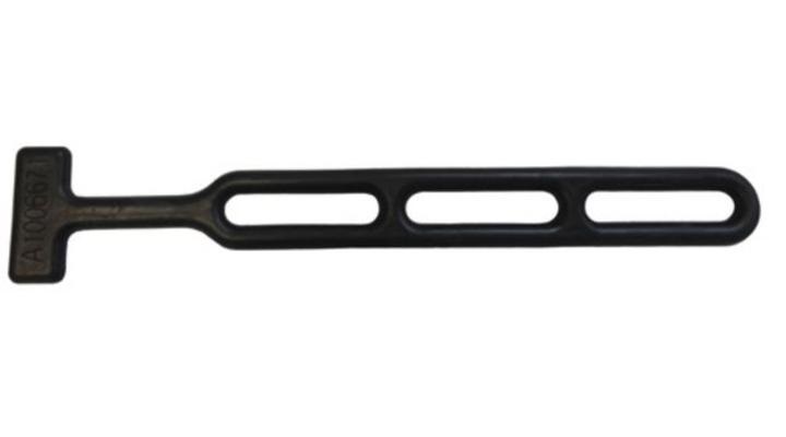 Kumilenkki 280mm musta Böckman - Hevostrailerit/Saranat/Lavalukot/Kaasujo - 16312 - 1