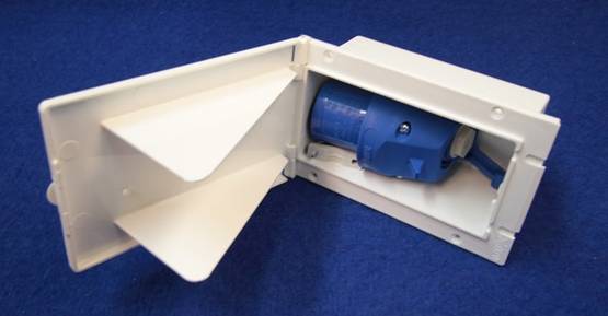 Sisäänottorasia 230V, valkoinen, CEE upotettava - Sähkörasiat, pistokkeet - 600 - 2