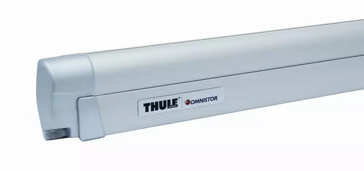 Thule markiisi Omnistor 8000 4,50 m, sapphire/hopea - Kotelomarkiisit seinään Thule - 9612 - 1