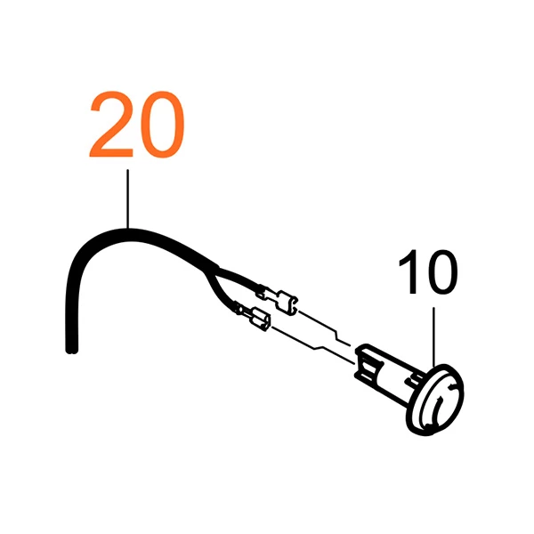 Cable for room temperature sensor 4 m - ILMALÄMMITYS - 14302 - 1