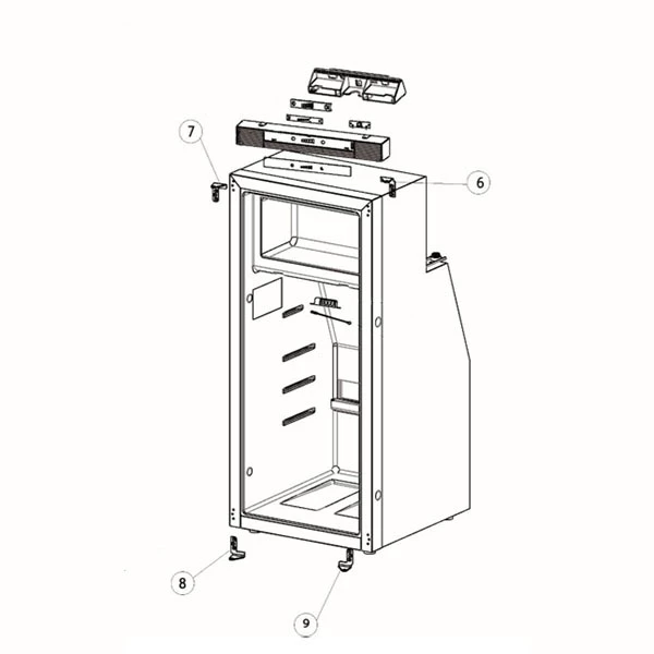 Thetford saranasarja T1090, T2090, T1152, T2120C, T2152 - Jääkaappien varaosat Thetford - 16612 - 1