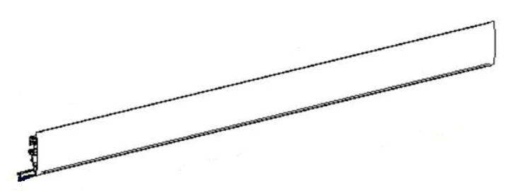 Thule etupalkki 5200 3,5 m, valkoinen - Markiisien varaosat Thule - 11972 - 1