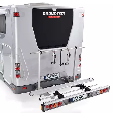 AL-KO polkupyöräteline AMC Teline Vario 4-pyörälle - Ilmajousisarjat/iskunvaimentimet - 18313 - 1