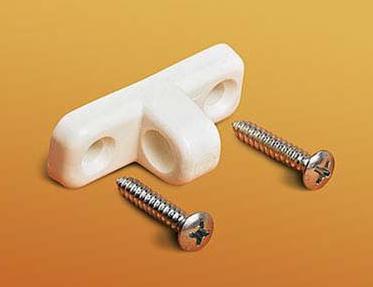 DWT telttaputken seinäkiinnike, 1 kpl Kiinnikkeen suuntainen silmukka - Telttojen lisävarusteita DWT - 1343 - 1