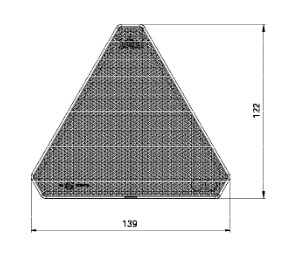 Heijastinkolmio 32.0006.200 - HOBBY VARAOSAT - 16363 - 2