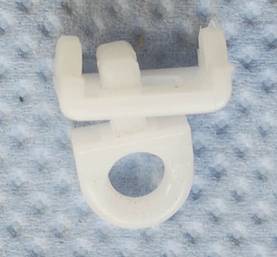 Pysäytin, 4mm, verhokiskoon 915-000 - HOBBY VARAOSAT - 12331 - 1