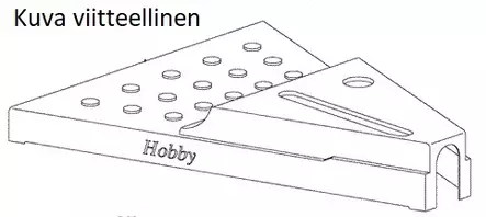 Aisakotelo 250cm vaunuun - HOBBY VARAOSAT - 23983 - 1
