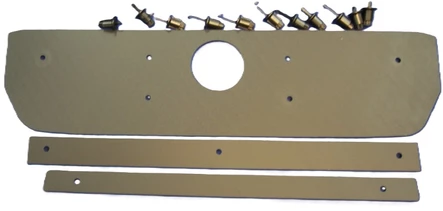 Maskisuoja Fiat Ducato 2015-2021 peitelevy, etusäleikkö - Muut koriosat - 9013 - 1