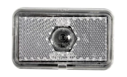 Seisontavalon lasi 74x45mm valkoinen PLR 130 - Ajoneuvovalaisimet - 24613 - 1