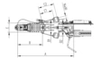 Työntöjarru knott KFG 27 Z 2700KG vetopää - Knott - 25593 - 2