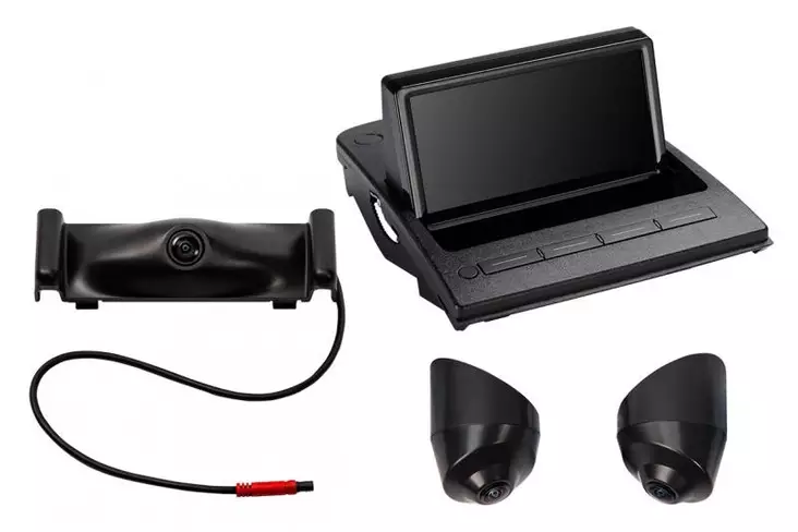 Fiat Ducaton kuolleen kulman kamerajärjestelmä. Etu- ja sivukamerat. - Navi, peruutuskamerat - 17803 - 1