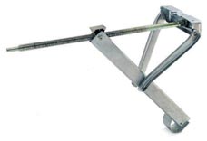 Nurkkatuki stabilform 605x260 800kg Kiinnitysreikien väli 190mm - AL-KO - 2063 - 1