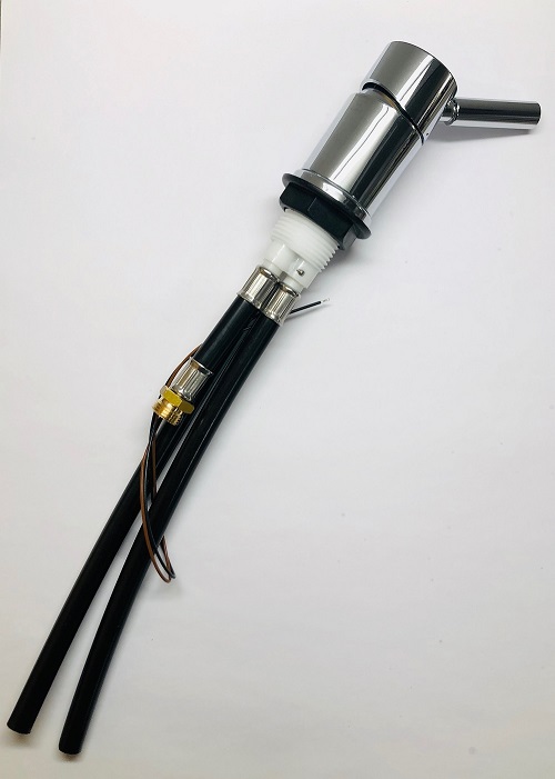 Reich suihkunsekoittaja Trend E kromi alapuol, kovaputki, UniQuick - Suihkutarvikkeet Reich - 10803 - 1