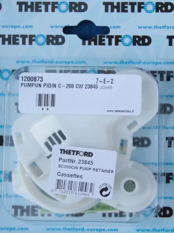 Thetford pumpun pidin C200CW - Kasettikäymälöiden varaosat - 833 - 2