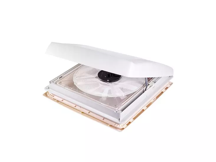 Thule veivattava kattoluukku 12 V 40x40 cm, läpikuultava - Kattoluukut ja osat - 9783 - 1