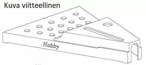 Aisakotelo 250cm vaunuun - HOBBY VARAOSAT - 23983 - 1