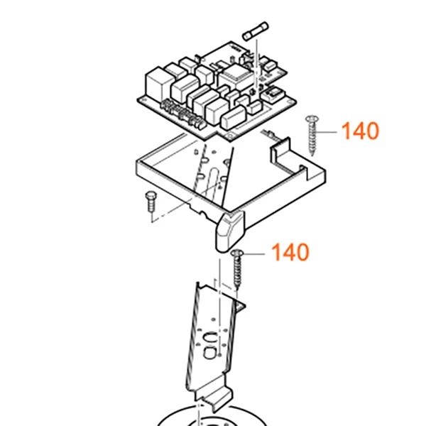 CS chipboard screw 4x25-A2K-T15 - ILMALÄMMITYS - 13723 - 1