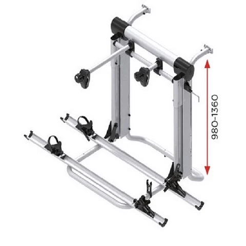 Polkupyöräteline Lift 12 V. Korkeus 980-1360 mm - BR-Systems - 17593 - 1