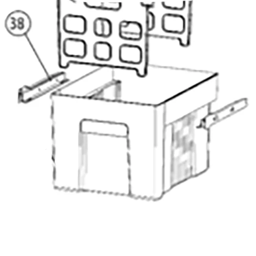 Thetford liukulaatikon/vihanneslokeron liukukiskopari - Jääkaappien varaosat Thetford - 21443 - 1