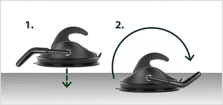 Brunner imukuppi seinäkiinnike Vanook - Telttojen lisävarusteita Brunner - 18494 - 2