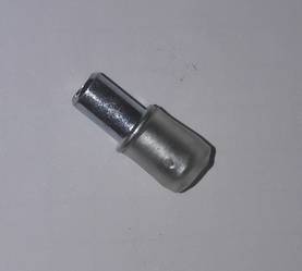 Hyllynpidin sinkitty/läpinäkyvä muovi Halkaisija 7/5mm - HOBBY VARAOSAT - 5421 - 2