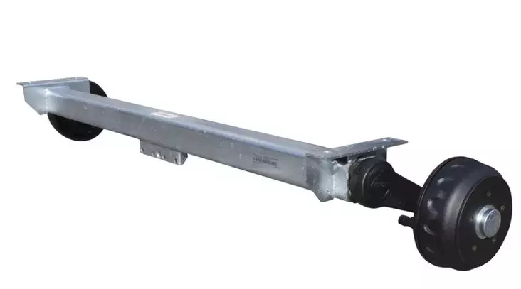 Akseli knott 1350kg jarrullinen 20-2425 Knott traileriakseli 1350kg jarru20-242 - Knott - 10694 - 1