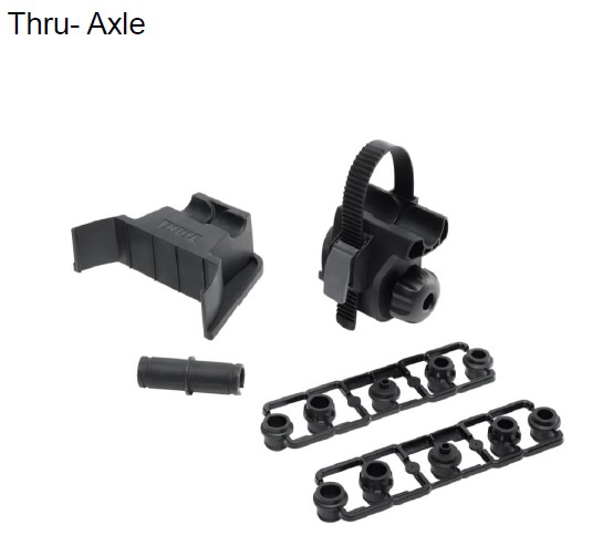 Thule haarukkasovite Veloslide, Thru-Axle - Polkupyörätelineet ja varusteet - 13244 - 1